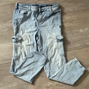 Buffalo David Bitton Light Blue Skinny Jeans